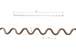 Проволока волнистая приварочная узкая Great Wolf GWR-00027 (10шт)