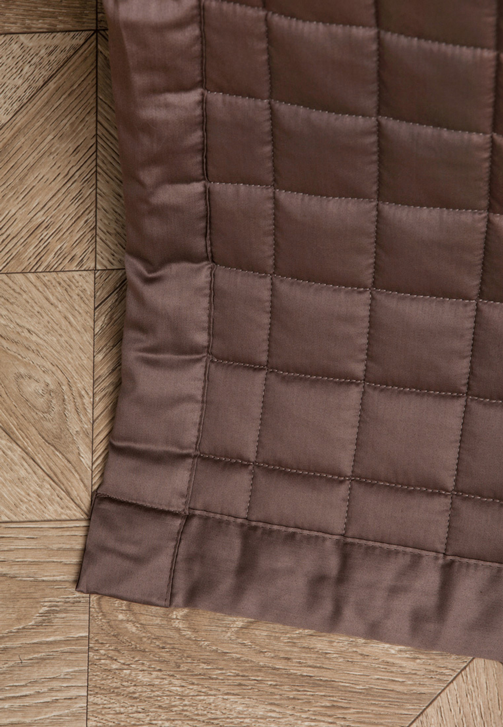 Покрывало 220х240 Bovi Squares шоколадное