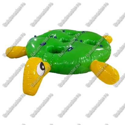 Надувная командная игра «Звериная гонка Черепашка» 3,4×2,45×0,4 м