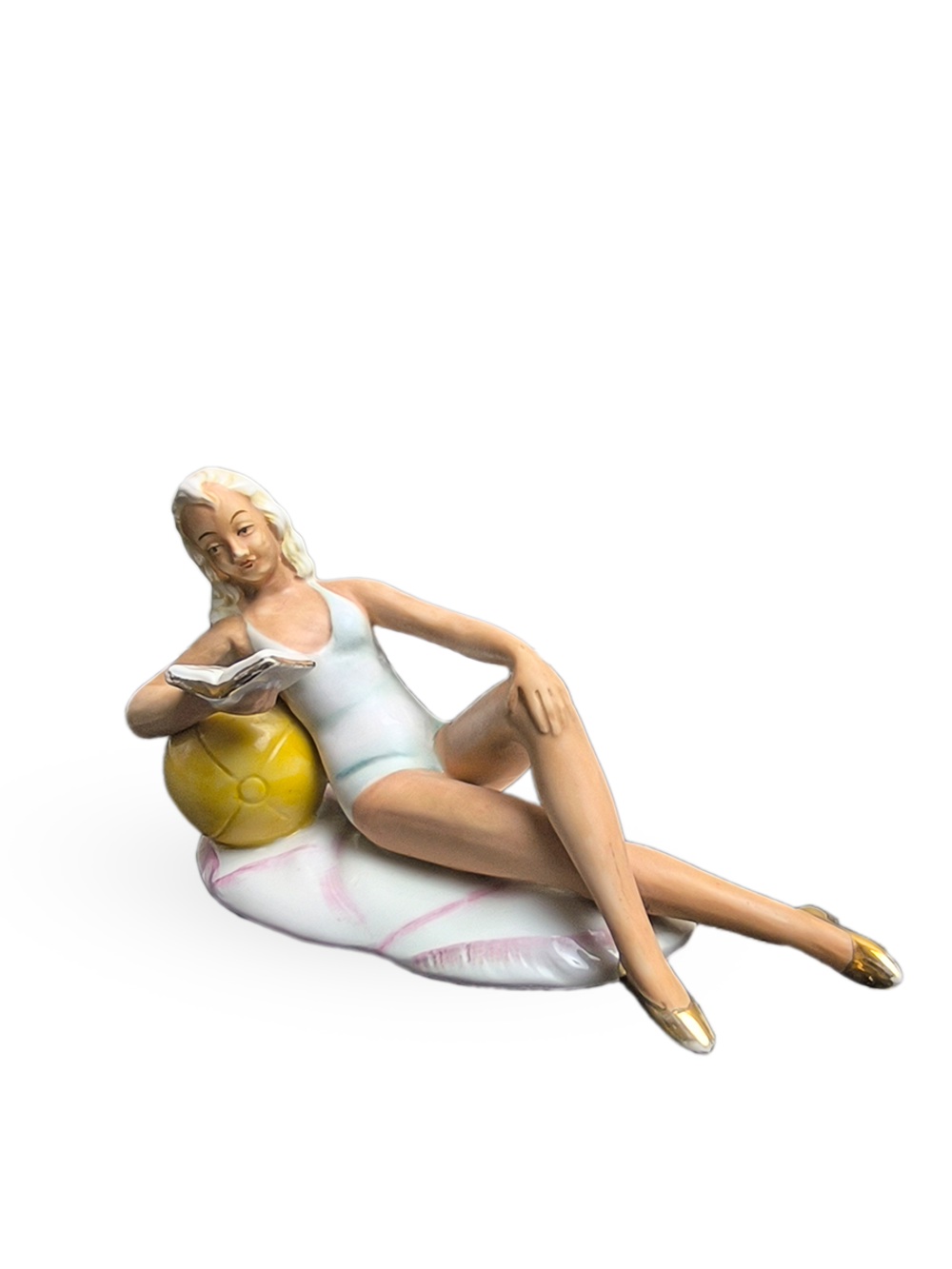 Фарфоровая статуэтка "Пляжница" Wagner & Apel