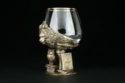 Бокал для коньяка "Мудрому начальнику"