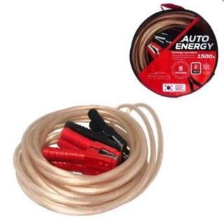 Провода прикуривателя1500А (в сумке) CRISTYLEAVTO силикон "Auto Energy" -35°C, 5,0м 23126