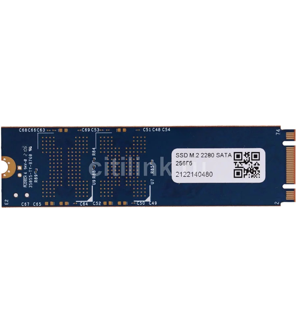 Твердотельный накопитель ТМИ SSD M.2 2280 1ТБ SATA3 6Gbps, 3D TLC, до R560/W520, IOPS (random 4K) до R66K/W73K, 2521,01 TBW, 3,45 DWPD 2y wty МПТ