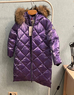 Детское пальто на пуху Moncler Coat