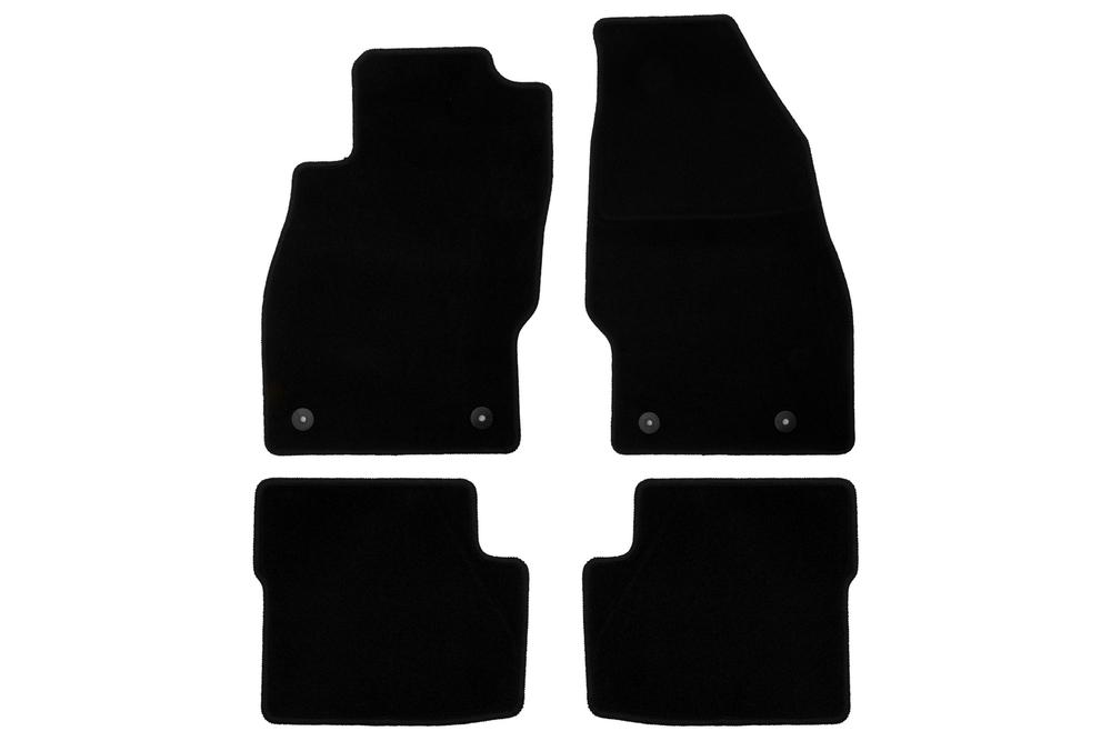 Коврики в салон Klever Econom OPEL Corsa D 3D, 5D 2006-2010, 2011-2014, хэтчбек, 4 шт. (текстиль) Klever.KLEVER01371401200K