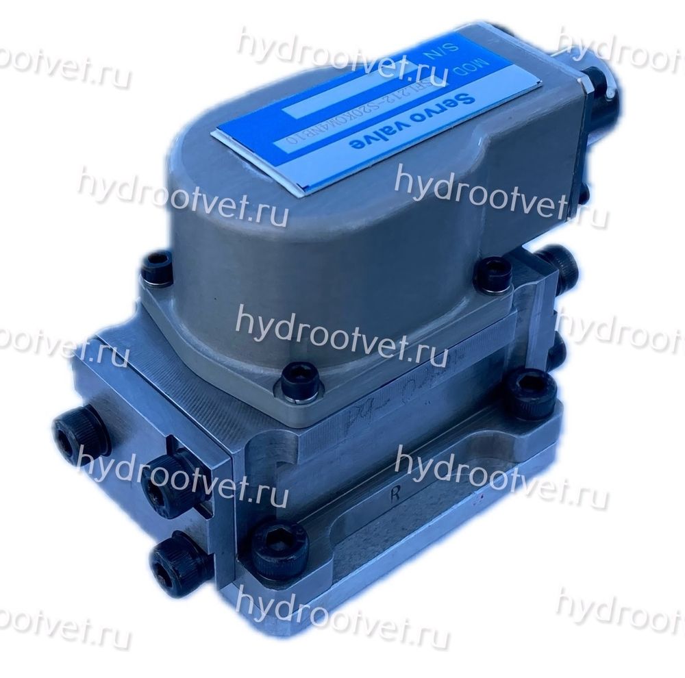 MOOG 30 аналог - SFL212A - Сервоклапан Ду2 двухкаскадный типа сопло-заслонка с L = обратная связь по усилию, притычная поверхность по ISO 10372-01