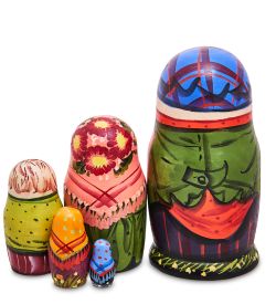 Народные промыслы МР-13/ 5-G Матрешка 5м «Семейка Малая»