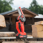 Цепная мини-пила аккумуляторная, MCS-100, шина 100 мм, Li-Ion, 20 В MTX