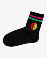 Носки Comradonna Art Smile черные