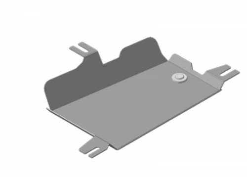 Защита Топливного фильтра. 3 мм, Сталь. для Haval H9 2017-н.в. MOTODOR.13115