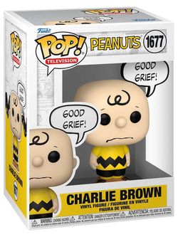 Фигурка Funko POP! TV Peanuts S7 Charlie Brown (Good Grief) (1677) 83508
