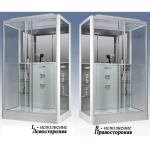 Душевая кабина Grossman Alba GR128L (90x135x225) дверь разджвижная,3 места