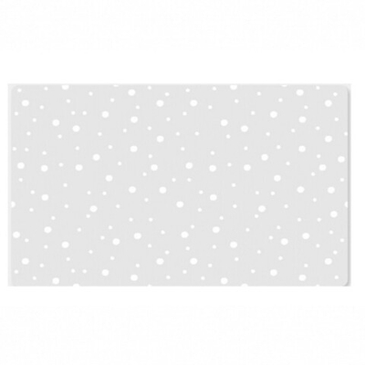 Сервировочная салфетка прямоугольная 26х41 см Горошки с белилами