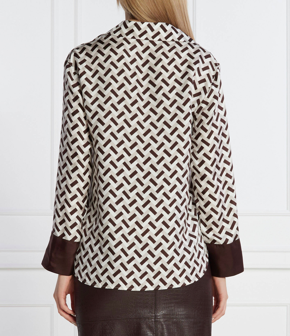 Рубашка STONE Max Mara Leisure - коричневый(161110176)