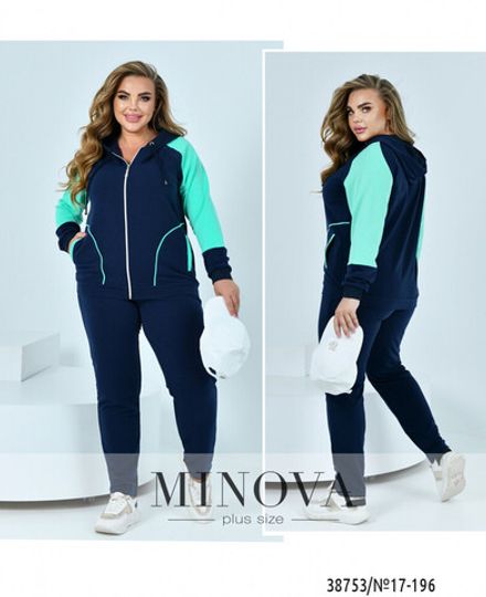 Костюм 17-196-синий-ментол Minova Фото 1