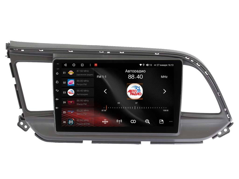 Магнитола для Hyundai Elantra 2019-2020 - Vaycar VA23-1159 на Android 13, 8-ядер, 4G SIM-слот