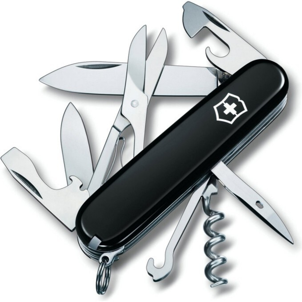 Нож Victorinox Climber, 91 мм, 14 функций, черный