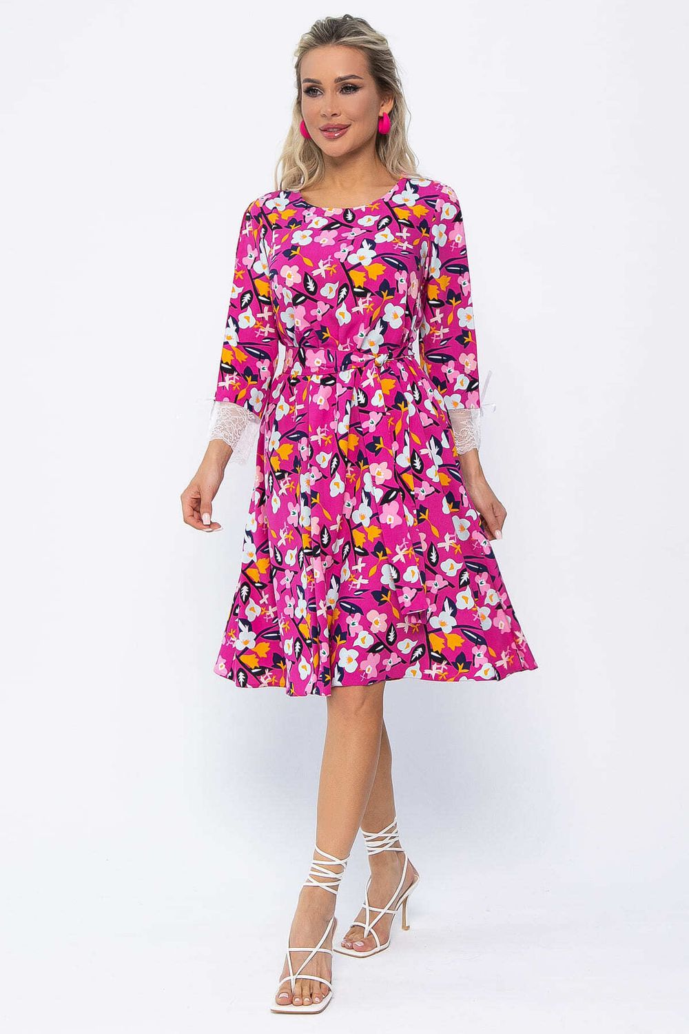 Платье Яна (розовое) П13638-33М LT Collection