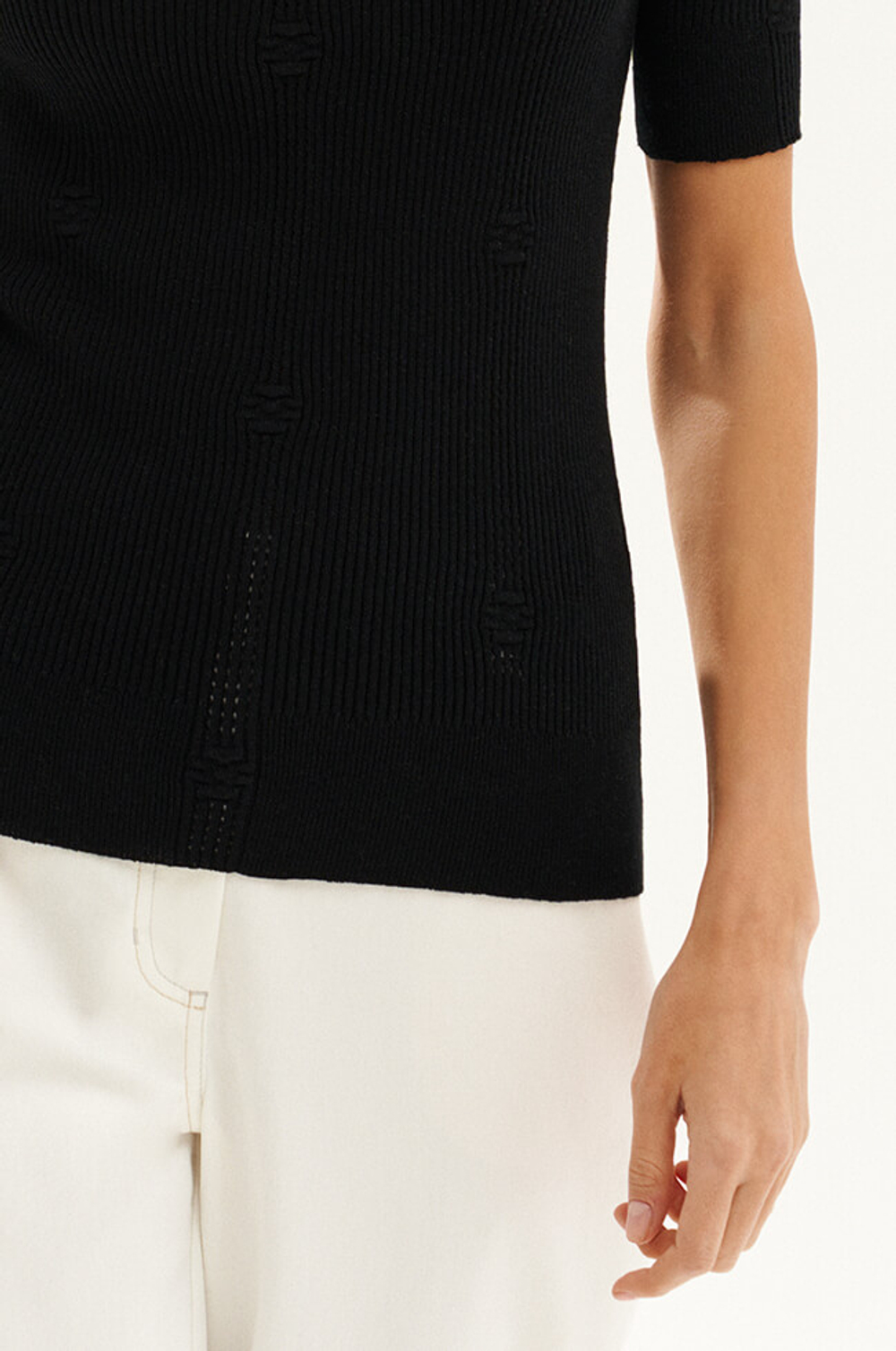 23565 Джемпер женский (черный)