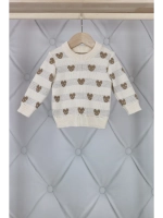 Костюм вязаный детский "Мишки"