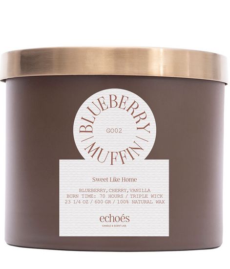 Blueberry Muffin, свеча Sweet like home collection, Echoes