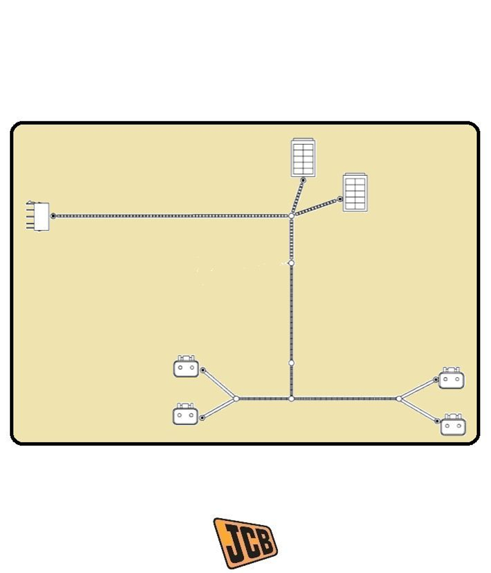 Жгут проводки гидромолота (кабина) JCB 721/11719, 721-11719, 72111719