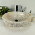 Раковина из оникса Erozy White EO-64402 51*43*15 0168