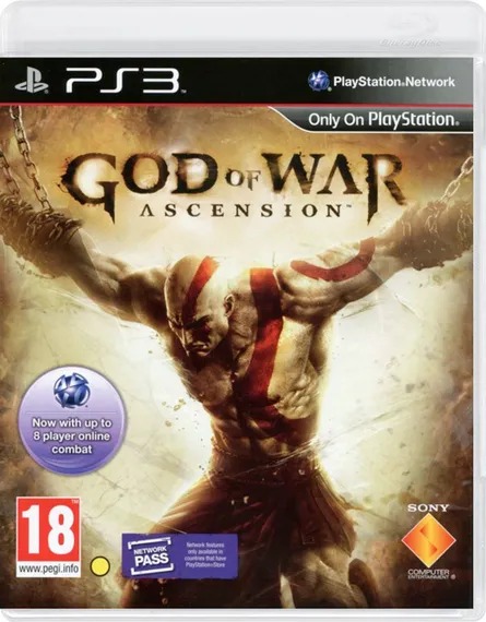 PS3 God of War: Ascension / Бог Войны: Восхождение (Б/У, Полностью на русском языке, BCES-01741)