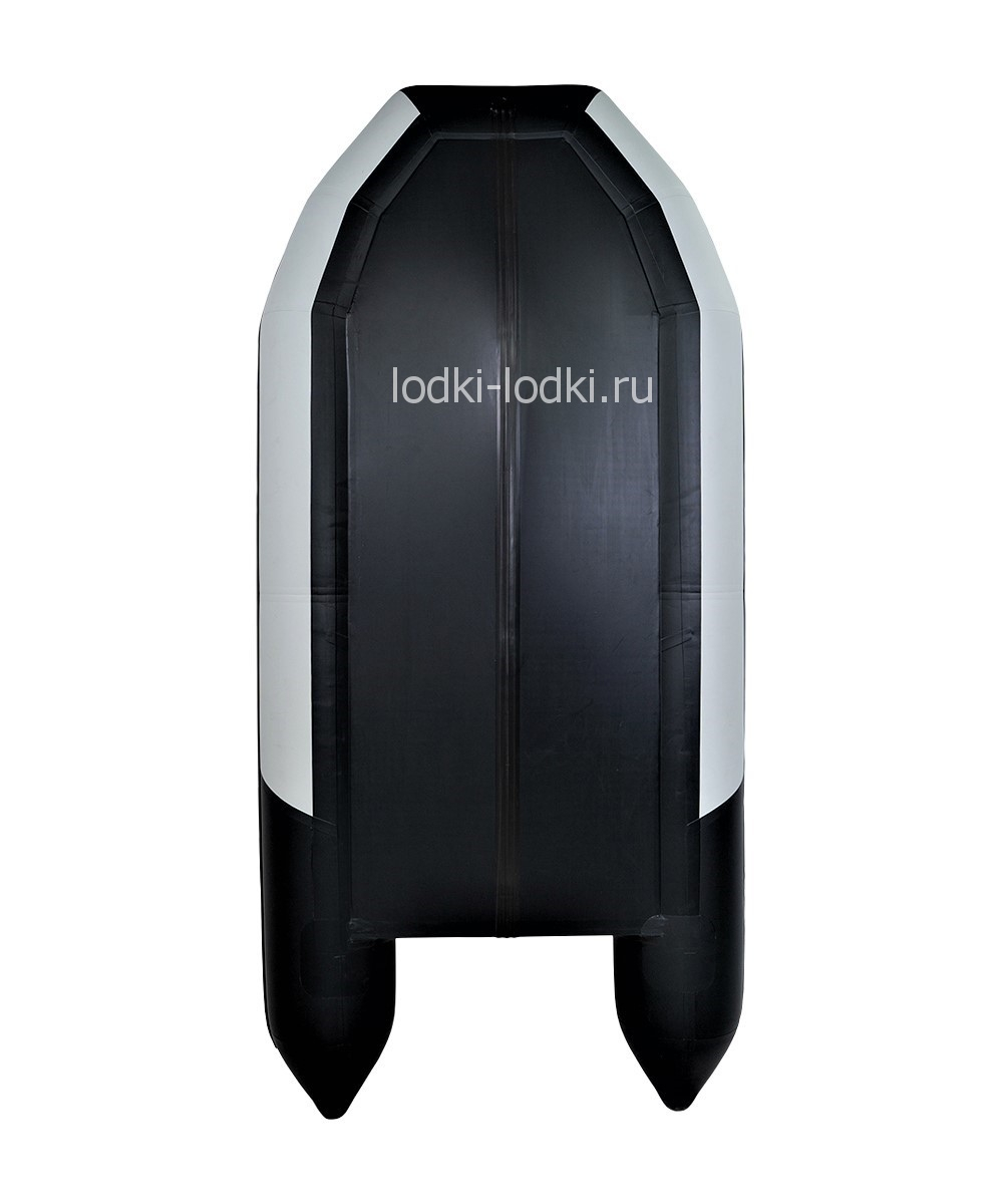 Таймень NX 2850 серый-черный Слань-киль (Лодка ПВХ под мотор)