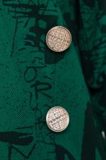 Платье трикотажное Конфетти (зеленое) П14295-18М LT Collection