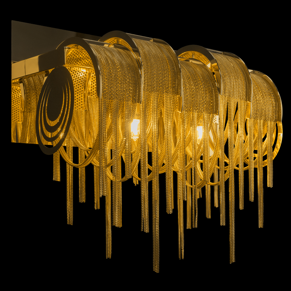 Настенный светильник Loft It Volver 10404W/B GD