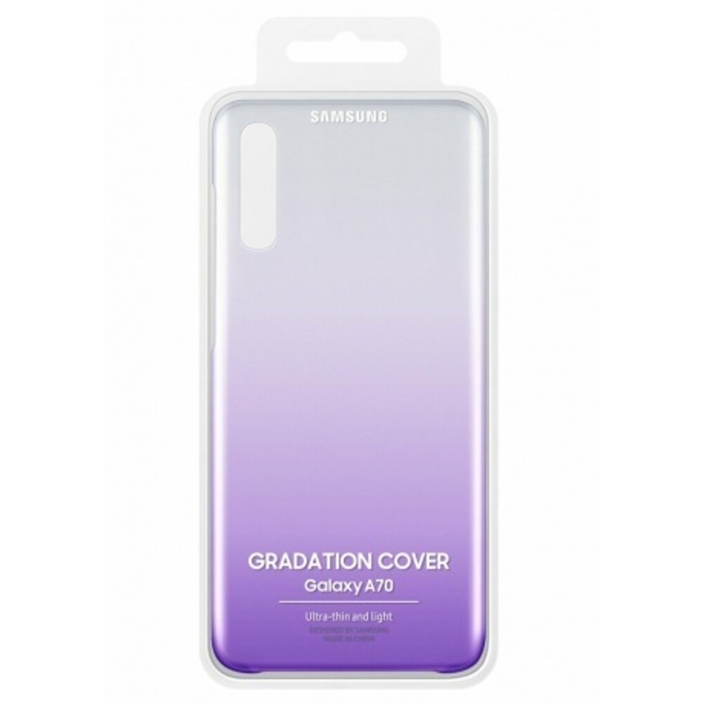 Samsung для Samsung Galaxy A10 Gradation Cover фиолетовый (EF-AA105CVEGRU) Чехол (клип-кейс)