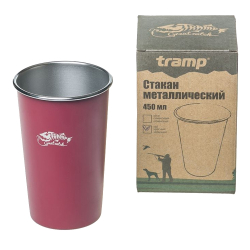 Tramp Стакан металлический, 450 мл, TRC-099, оливковый