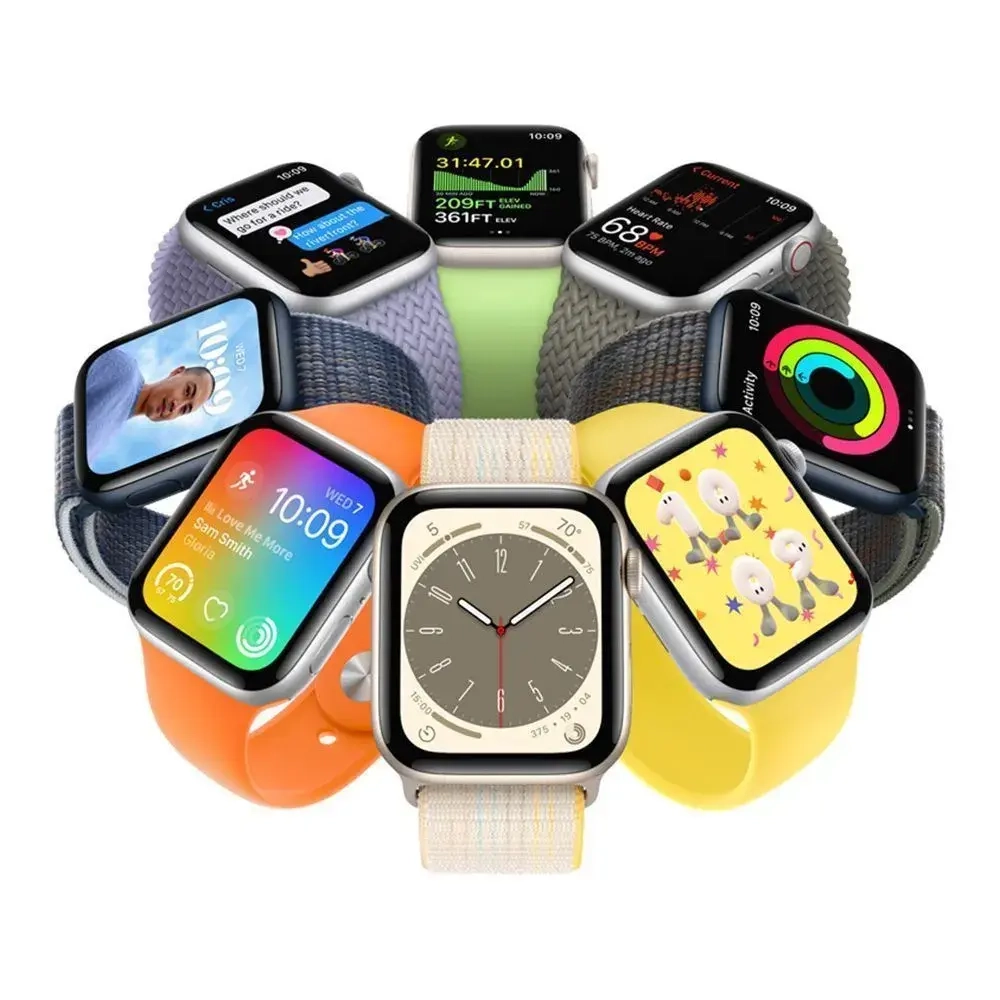 Apple Watch SE Gen 2 40mm (GPS) Starlight Aluminum Case with Starlight Sport Band (S/M) (MNT33/MR9U3)