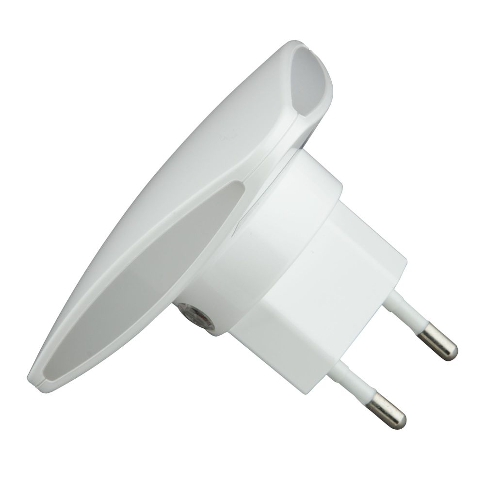 DTL-320 Треугольник-White-Sensor Светильник-ночник. С фотосенсором день-ночь. Белый. ТМ Uniel