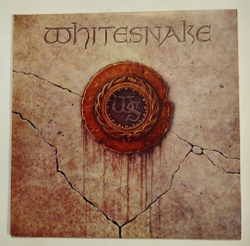 Винтажная виниловая пластинка LP Whitesnake 1987 (Болгария 1987)