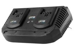 Зарядное устройство для аккумуляторных батарей двойное 18V, 2*3.5AH JCB JCB-18VDC-E