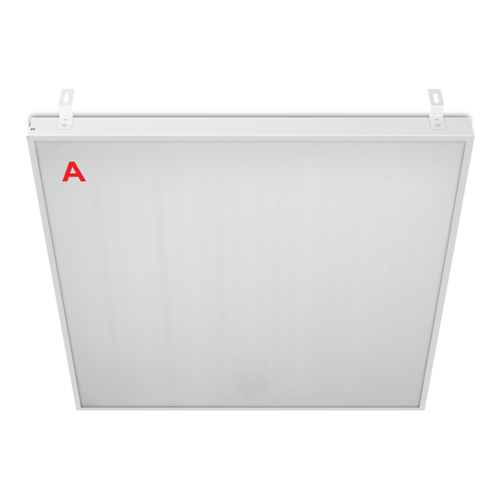 Светильник ГРИЛЬЯТО ДВО02-052 с БАП EM3 54Вт 6500К IP40 Микропризма 6500лм 588х588х40мм WOLTA PRO