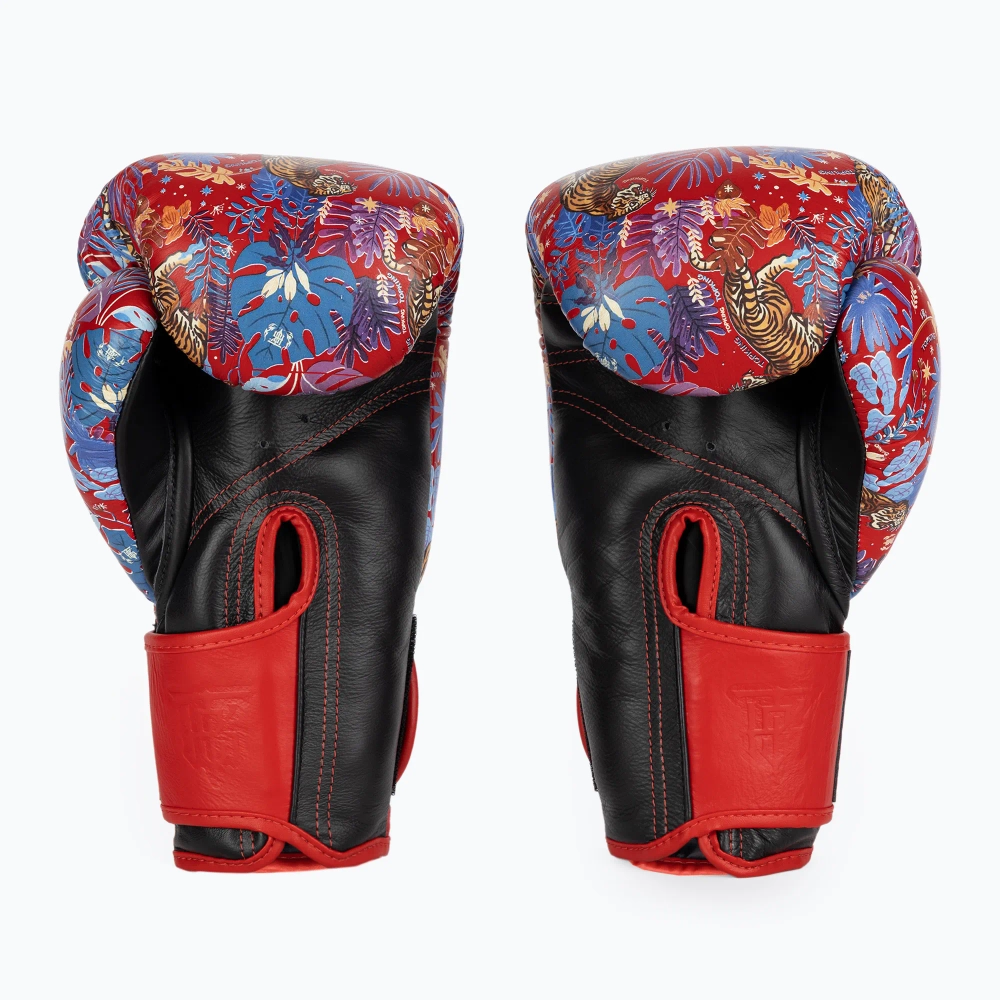 Боксёрские перчатки Top King Boxing Wild Tiger black/red