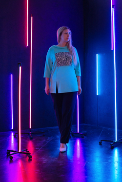 Туника 3516ЛП, тиффани #58Т203516ЛП