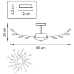 Потолочная люстра Lightstar ISABELLE 791182