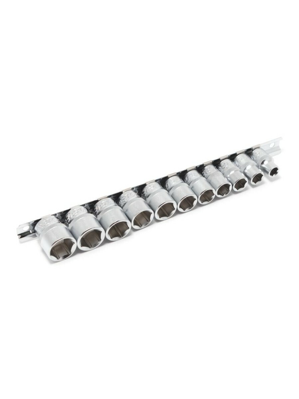 Набор головок 11пр. 3/8''(6гр.)(8,10-19мм) на планке Forsage F-3111-5