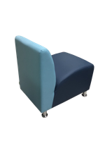 Темно-синий, голубой