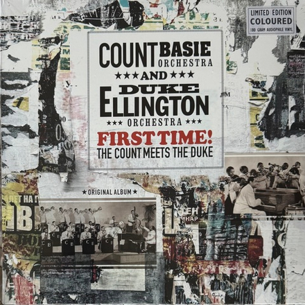 Виниловая пластинка Count Basie Orchestra and Duke Ellington Orchestra ‎– First Time! The Count Meets The Duke LP Orange