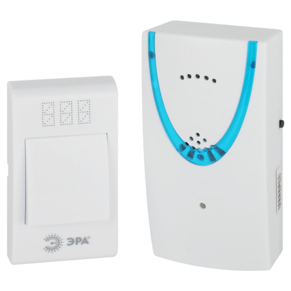 Звонок дверной ЭРА A03 беспроводной, белый
