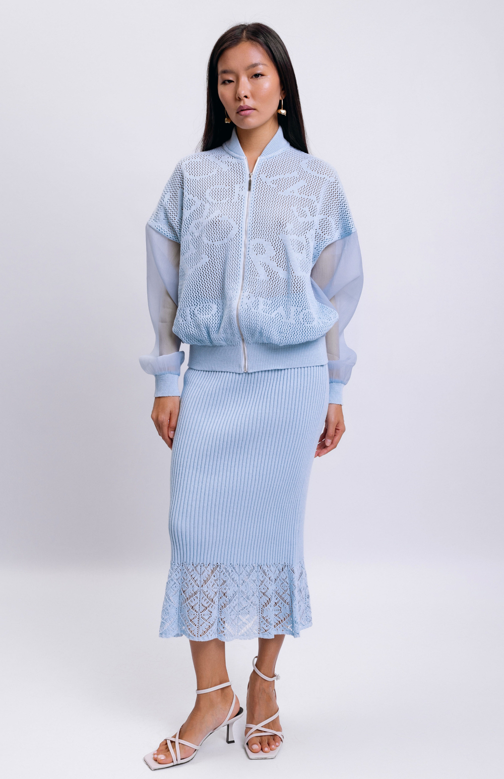 Бомбер из хлопка