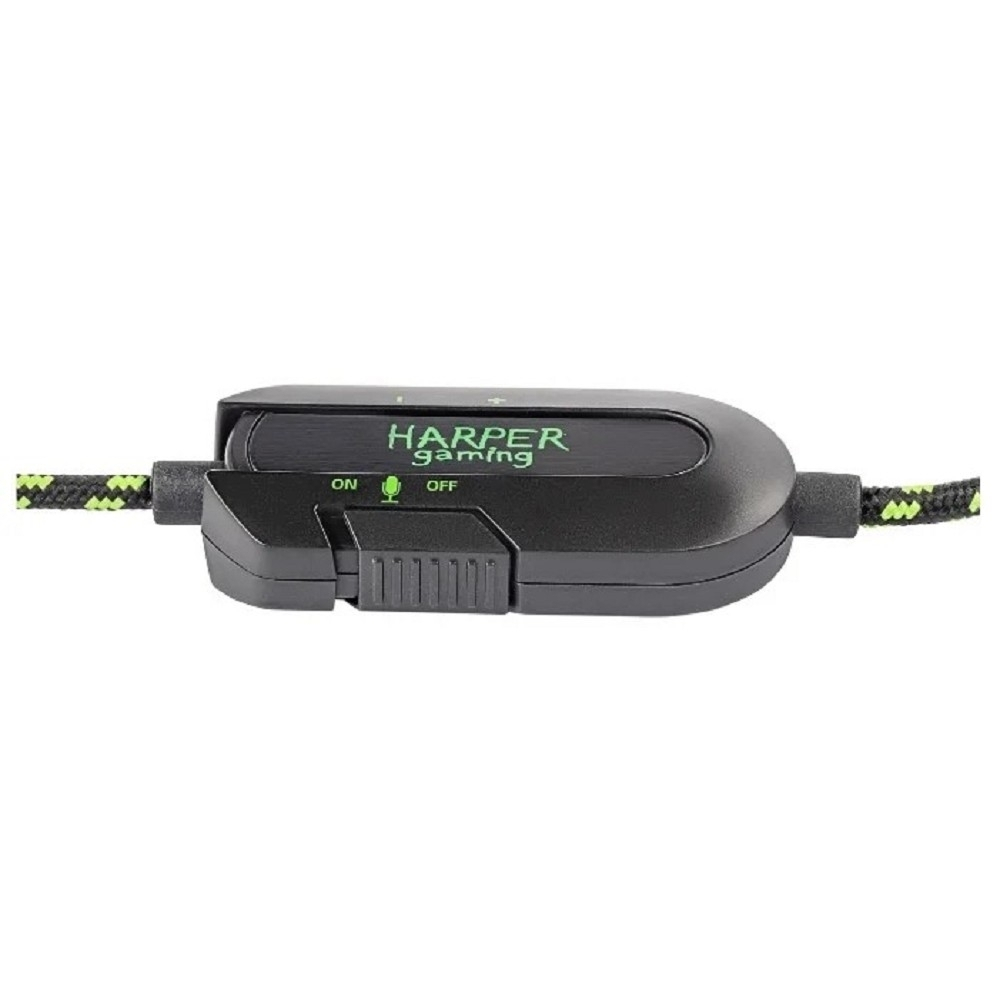 HARPER Harper Gaming GHS-X15 (32±15% Ohm; Чувствительность: 92 dB±3 при 1KHz; Частотная характеристика: 20 Гц-20 кГц; Чувствительность микрофона: -52±3dB)