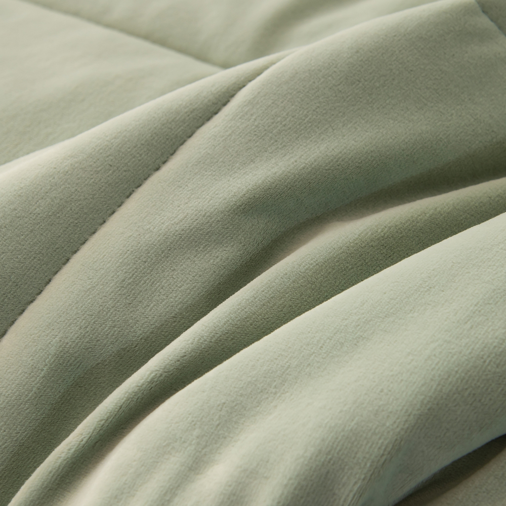 КПБ на резинке Сатин Velouria Luxe с Одеялом VLR017, Евро, 4 наволочки, простынь 180*200*25