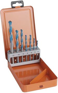 Набор сверл универсальных Robust Line Multi Construction (7 шт; 4-12 мм) HAWERA F00Y202367