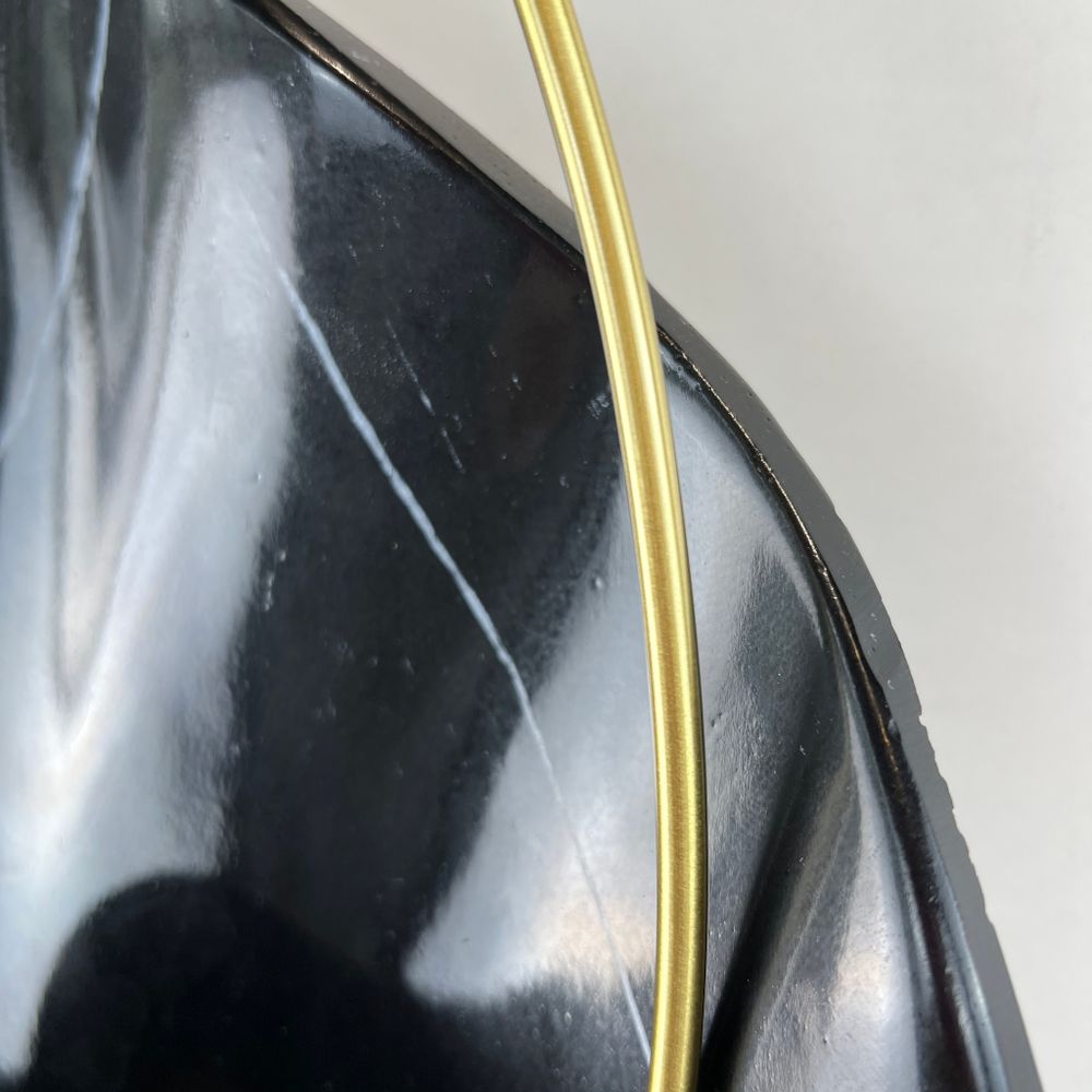 Настенный Светильник Clam Черный Мрамор By Imperiumloft